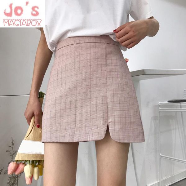 summer kawaii women plaid a-line skirt casual vintage korean high waist mini skirts sweet cute female empire above knee skirt, Black
summer kawaii women plaid a-line skirt casual vintage korean high waist mini skirts sweet cute female empire above knee skirt, Black