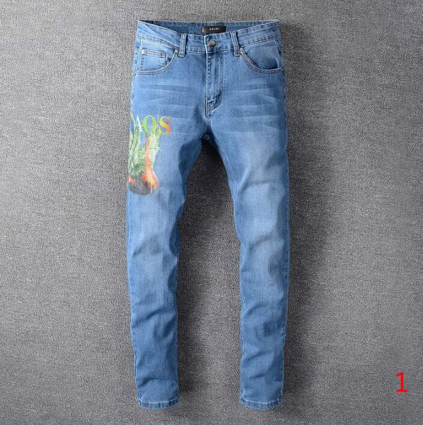 20s new design mens jeans summer fashion trend stretch slim straight jeans denim trend men's casual long pants high quality, Blue
20s new design mens jeans summer fashion trend stretch slim straight jeans denim trend men's casual long pants high quality, Blue