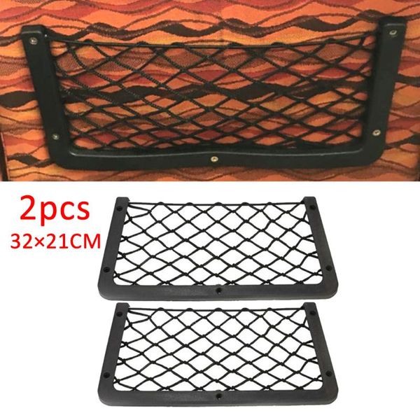 car organizer 2pcs storage mesh bags suitable for storing magazines maps premium black elastic pockets nets 320*210mm
car organizer 2pcs storage mesh bags suitable for storing magazines maps premium black elastic pockets nets 320*210mm