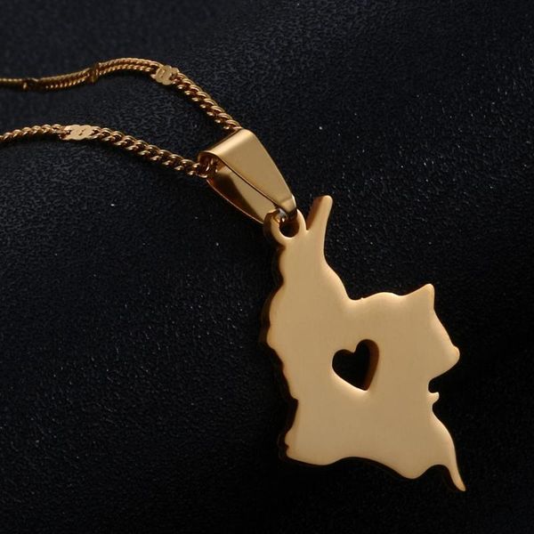 stainless steel colombia map pendant necklace for women gold color map of colombian jewelry, Silver
stainless steel colombia map pendant necklace for women gold color map of colombian jewelry, Silver