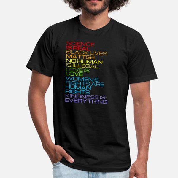 science is real black lives matter lgbtq + lgbt t shirt men character tee shirt plus size 3xl original fitness fashion spring autumn shirt
science is real black lives matter lgbtq + lgbt t shirt men character tee shirt plus size 3xl original fitness fashion spring autumn shirt