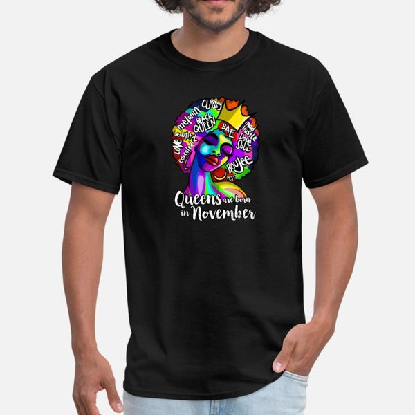queens born november afro words black girl t shirt men loose tee shirt euro size s-3xl homme loose new style summer style original shirt
queens born november afro words black girl t shirt men loose tee shirt euro size s-3xl homme loose new style summer style original shirt