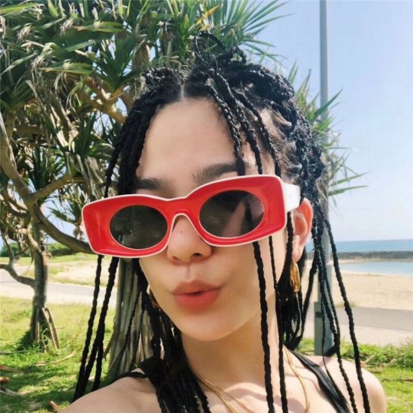 2020 trendy new square sunglasses women men designer summer red blue clear fashion frame sun glasses uv400, White;black
2020 trendy new square sunglasses women men designer summer red blue clear fashion frame sun glasses uv400, White;black