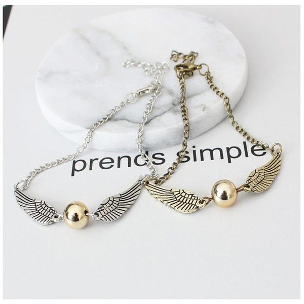 wings bracelet tone pocket retro snitch quidditch potter harry vintage wholesale bracelets golden charm sports2005 blhvq, Golden;silver
wings bracelet tone pocket retro snitch quidditch potter harry vintage wholesale bracelets golden charm sports2005 blhvq, Golden;silver