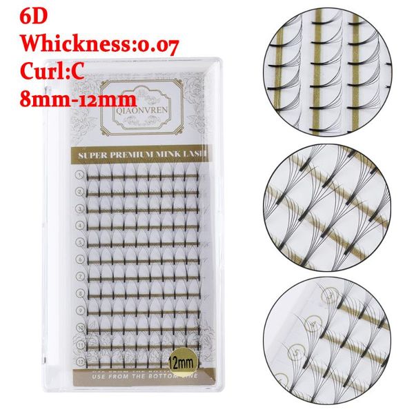12 rows/tray new 6d volume eyelashes extension short stem premade fans handmade lash eyelash individual extensions mix length
12 rows/tray new 6d volume eyelashes extension short stem premade fans handmade lash eyelash individual extensions mix length