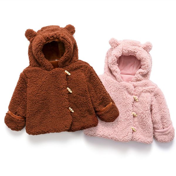 2020 children's cartoons bear jacket cute clothing thickened warm winter sweater boys and girls baby infant plush coat dropshipping, Blue;gray
2020 children's cartoons bear jacket cute clothing thickened warm winter sweater boys and girls baby infant plush coat dropshipping, Blue;gray
