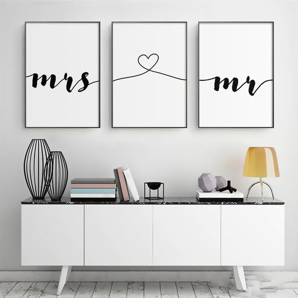любовь фраза wall art холст картина плакаты и печать черно-белый mr mrs гостиная спальня фотографии домашнее украшение
любовь фраза wall art холст картина плакаты и печать черно-белый mr mrs гостиная спальня фотографии домашнее украшение