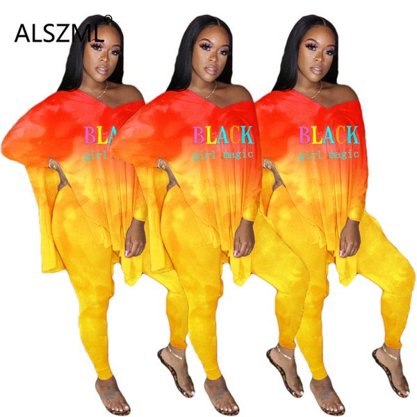 gradient v neck letter print long sleeve and tight pants 2 pieces set high street lady fashion tracksuits, Gray
gradient v neck letter print long sleeve and tight pants 2 pieces set high street lady fashion tracksuits, Gray