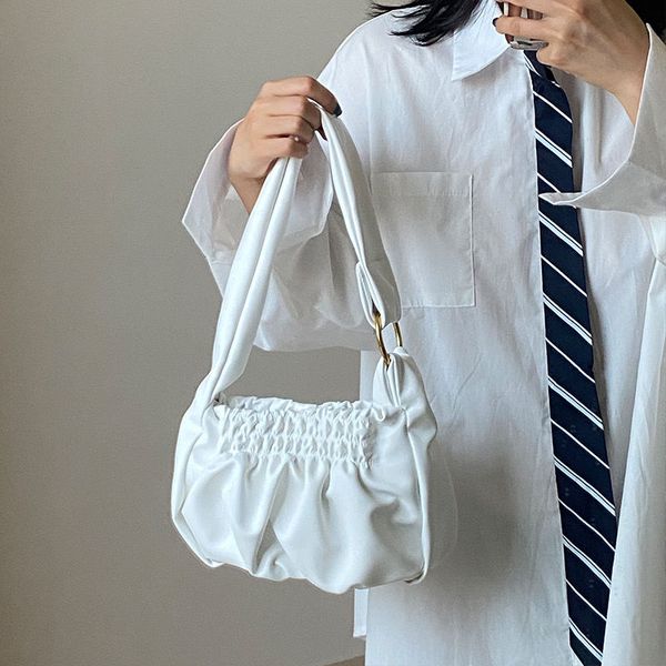 fashion design ladies pleated armpit shoulder bags soft pu leather women baguette handbags female daily travel large tote bag
fashion design ladies pleated armpit shoulder bags soft pu leather women baguette handbags female daily travel large tote bag