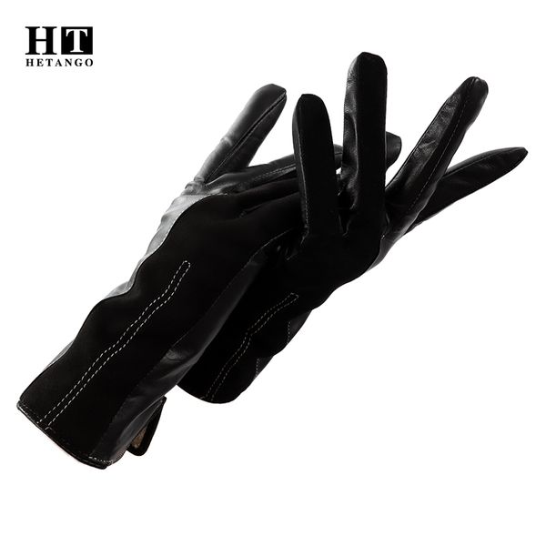 new winter women leather gloves suede stitching fashion ladies gloves outdoor warm wear-resistant wool lining cold mittens, Blue;gray
new winter women leather gloves suede stitching fashion ladies gloves outdoor warm wear-resistant wool lining cold mittens, Blue;gray