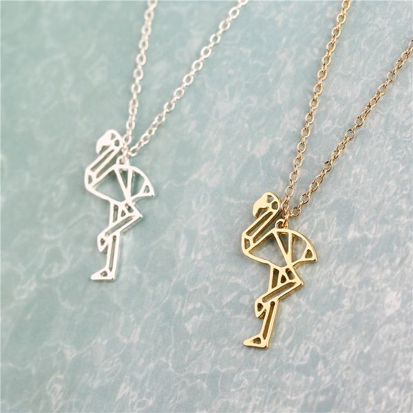 0pcs bird animal pendant necklace jewelry cute origami grane necklace lovely animal necklace single foot standing crane, Silver
0pcs bird animal pendant necklace jewelry cute origami grane necklace lovely animal necklace single foot standing crane, Silver