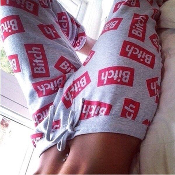 womens fashion stretch high waist jogger leggings loose casual pants trousers, Black;white
womens fashion stretch high waist jogger leggings loose casual pants trousers, Black;white