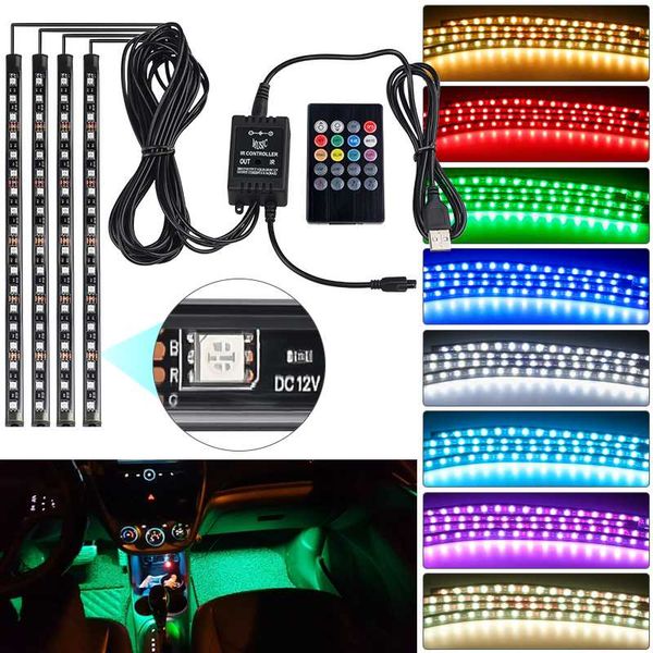 4pcs car led strip light multicolor car interior atmosphere lights usb led strip for tv home with sound active function
4pcs car led strip light multicolor car interior atmosphere lights usb led strip for tv home with sound active function