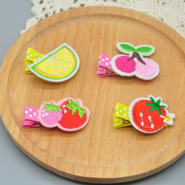 20pcs ins fashion embroidery strawberry cherry lemon hairpins cute fruits hair clips princess headwear boutique hair accessories, Slivery;white
20pcs ins fashion embroidery strawberry cherry lemon hairpins cute fruits hair clips princess headwear boutique hair accessories, Slivery;white
