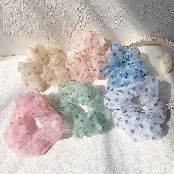 hairlyah colorful women girls large intestine hair band organza hair rope dot elastic ponytail scrunchies ornament accessories
hairlyah colorful women girls large intestine hair band organza hair rope dot elastic ponytail scrunchies ornament accessories