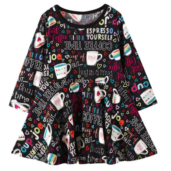 jumping meters long sleeve cartoon print party dresses for autumn spring girls cotton clothing selling stripe girls dress 210317, Red;yellow
jumping meters long sleeve cartoon print party dresses for autumn spring girls cotton clothing selling stripe girls dress 210317, Red;yellow