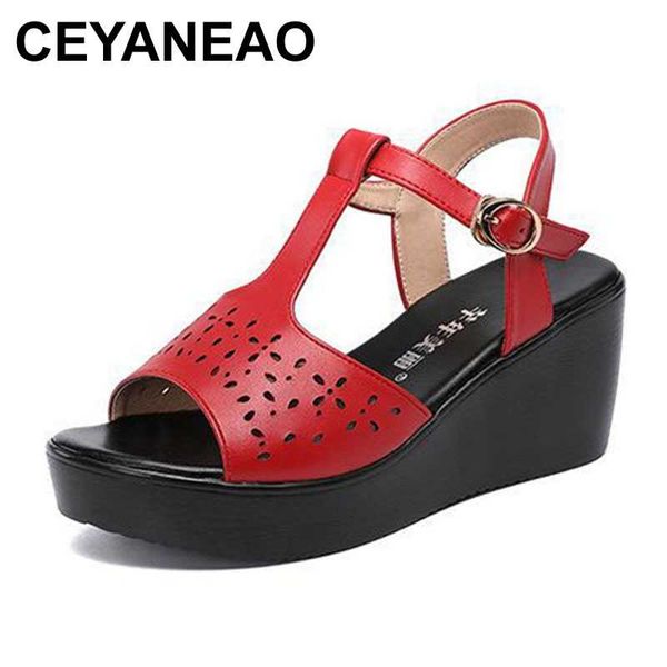 ceyaneao mother sandals women summer 2020 new soft bottom hollow middle wedge heel sandals, Black
ceyaneao mother sandals women summer 2020 new soft bottom hollow middle wedge heel sandals, Black