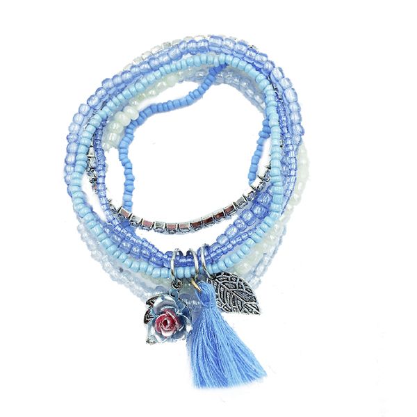 charm bracelets hanjing elegant nice arrival trendy bohe bohemian rose flower tassel acrylic bead bracelet for woman couple, Golden;silver
charm bracelets hanjing elegant nice arrival trendy bohe bohemian rose flower tassel acrylic bead bracelet for woman couple, Golden;silver