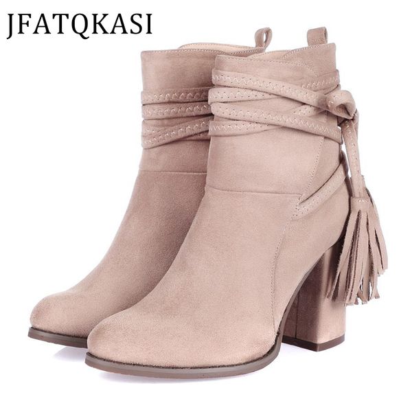 boots women warm snow shoes high heel mid-calf woman plush slip on fashion ladies side zipper winter, Black
boots women warm snow shoes high heel mid-calf woman plush slip on fashion ladies side zipper winter, Black