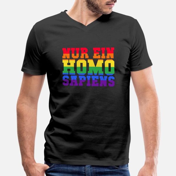 nur ein homosapiens lgbt present t shirt men custom 100% cotton crew neck normal fit funny casual summer style kawaii shirt
nur ein homosapiens lgbt present t shirt men custom 100% cotton crew neck normal fit funny casual summer style kawaii shirt