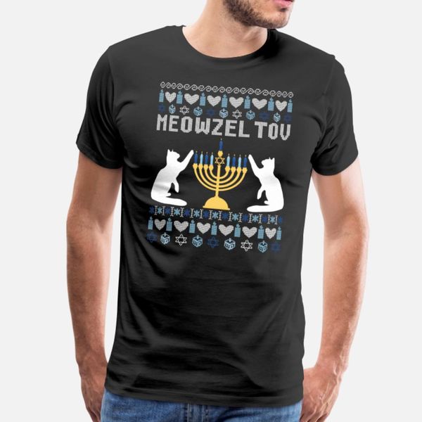 meowzel tov funny chanukah t shirt men knitted cotton s-3xl clothes crazy funny spring autumn letter shirt, White;black
meowzel tov funny chanukah t shirt men knitted cotton s-3xl clothes crazy funny spring autumn letter shirt, White;black
