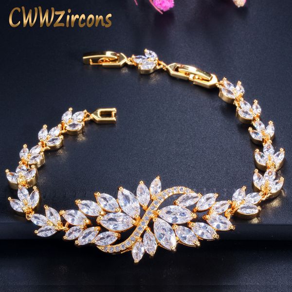 cwwzircons yellow gold color women flower big wedding bracelet luxury cubic zirconia bridal jewelry cb106, Black
cwwzircons yellow gold color women flower big wedding bracelet luxury cubic zirconia bridal jewelry cb106, Black