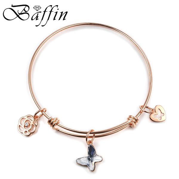 bohemian heart flower beads bangle bracelet diy jewelry rose gold color crystal bowknot hand pulsera for women girls gift, Black
bohemian heart flower beads bangle bracelet diy jewelry rose gold color crystal bowknot hand pulsera for women girls gift, Black