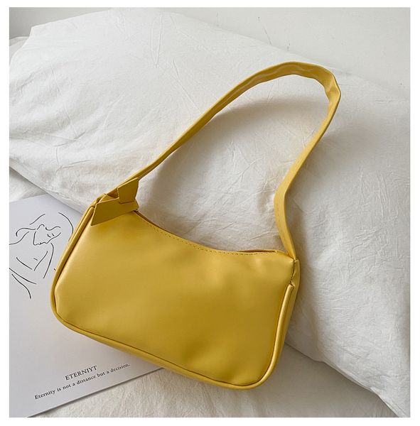 vintage ladies baguette armpit bag fashion solid soft pu leather women handbags casual female small shoulder bags clutch tote
vintage ladies baguette armpit bag fashion solid soft pu leather women handbags casual female small shoulder bags clutch tote