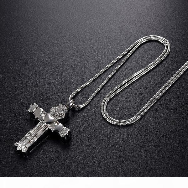 lkj001 christmas gift stainless steel cross cremation ashes necklace keepsake memorial urn pendant jewelry for women and men, Silver
lkj001 christmas gift stainless steel cross cremation ashes necklace keepsake memorial urn pendant jewelry for women and men, Silver