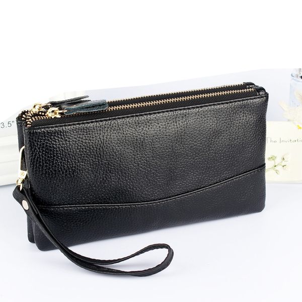 high capacity fashion women wallets long dull polish pu leather wallet female double zipper clutch coin purse ladies wristlet, Red;black
high capacity fashion women wallets long dull polish pu leather wallet female double zipper clutch coin purse ladies wristlet, Red;black