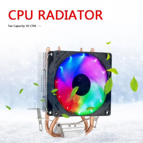 fans & coolings 9cm cpu cooling fan 2 heat pipes ultra silent deskled cooler radiator for pc computer
fans & coolings 9cm cpu cooling fan 2 heat pipes ultra silent deskled cooler radiator for pc computer