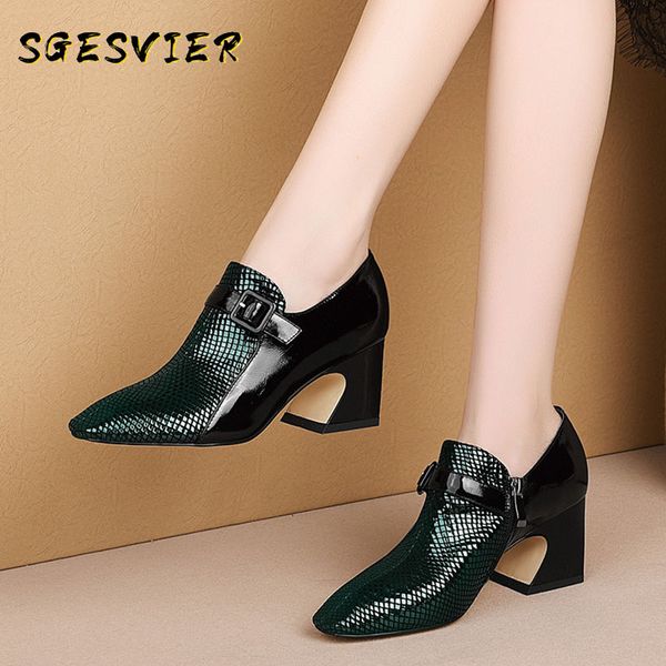 sgesvier new brand high heels shoes woman genuine leather women pumps buckle fashion square toe dress shoes big size 33-43, Black
sgesvier new brand high heels shoes woman genuine leather women pumps buckle fashion square toe dress shoes big size 33-43, Black