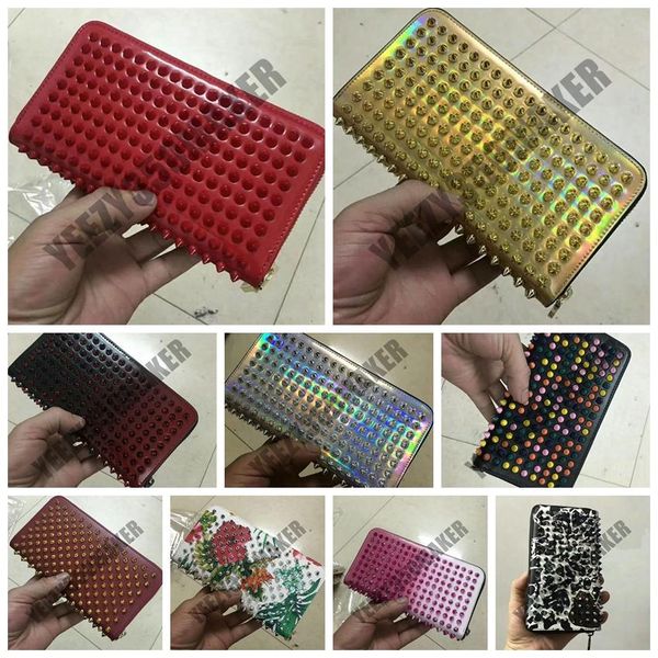 2020 red bottoms fashion colorful rivet wallet fashionable princess long wallet self-defense handbag ladies and men leather clutch bag, Red;black
2020 red bottoms fashion colorful rivet wallet fashionable princess long wallet self-defense handbag ladies and men leather clutch bag, Red;black