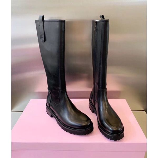 autumn winter new style women knee boots simple fashion versatile high boots genuine leather classic black zipper boots
autumn winter new style women knee boots simple fashion versatile high boots genuine leather classic black zipper boots
