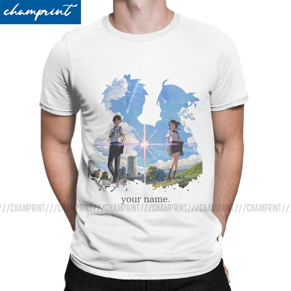 kimi no na wa your name t-shirts for men novelty 100% cotton tees crewneck short sleeve t shirt original clothes
kimi no na wa your name t-shirts for men novelty 100% cotton tees crewneck short sleeve t shirt original clothes