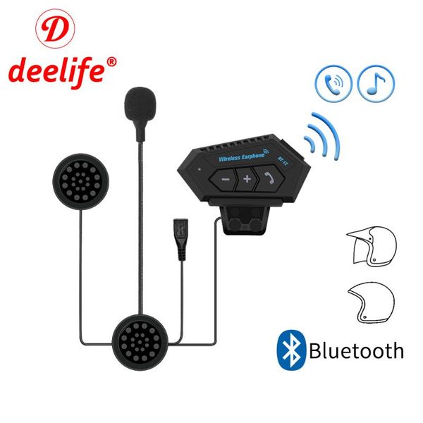 deelife helmet handsbluetooth headset wireless motorcycle headsets music player headphones microphone for moto motorbike 
deelife helmet handsbluetooth headset wireless motorcycle headsets music player headphones microphone for moto motorbike