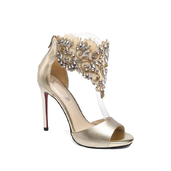2020 summer new rhinestone gold roman sandals female waterproof platform super high heel stiletto open toe high heels, Black
2020 summer new rhinestone gold roman sandals female waterproof platform super high heel stiletto open toe high heels, Black