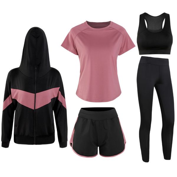 fitness long crop shirts 5pcs set women yoga set workout suit seamless running gym leggings shorts gym clothes short sleeves, White;red
fitness long crop shirts 5pcs set women yoga set workout suit seamless running gym leggings shorts gym clothes short sleeves, White;red