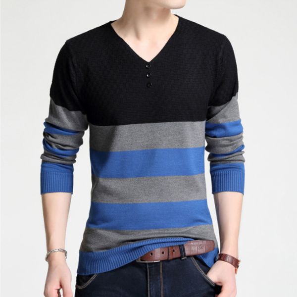 men's sweaters sweater pullover men 2021 male brand casual slim stitching fashion hedging v-neck, White;black
men's sweaters sweater pullover men 2021 male brand casual slim stitching fashion hedging v-neck, White;black