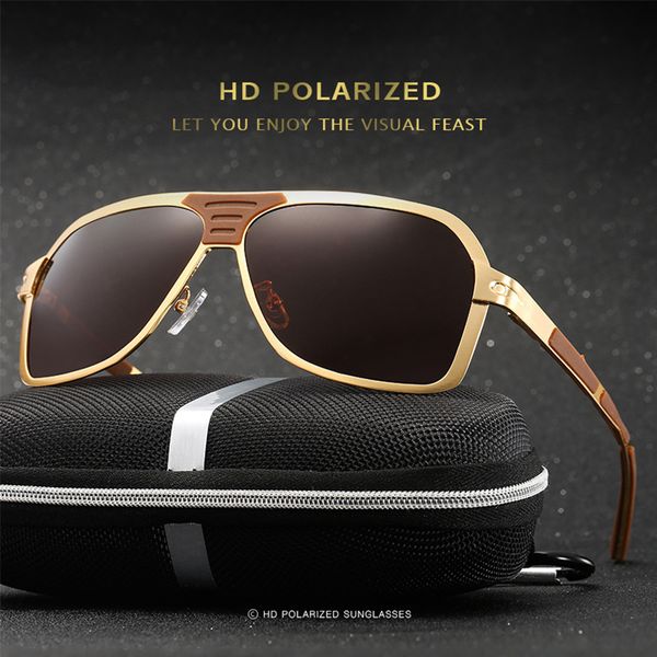 sunglasses classic brand men aluminum hd polarized uv400 mirror male sun glasses for outdoor sports eyewear, White;black
sunglasses classic brand men aluminum hd polarized uv400 mirror male sun glasses for outdoor sports eyewear, White;black