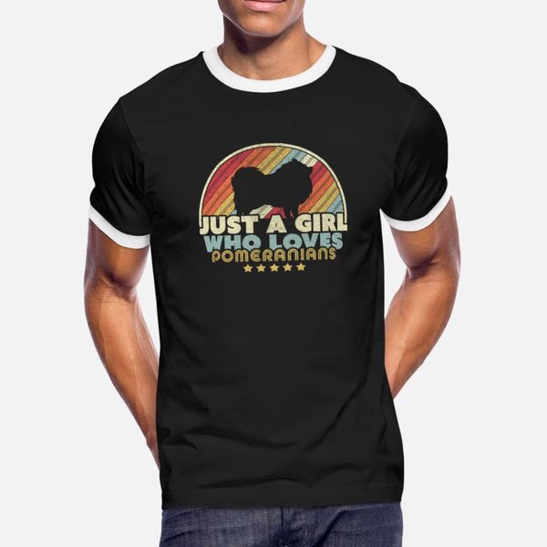 pomeranian design retro just a girl who loves t shirt men cute short sleeve s-3xl slim cute fashion spring autumn letters
pomeranian design retro just a girl who loves t shirt men cute short sleeve s-3xl slim cute fashion spring autumn letters