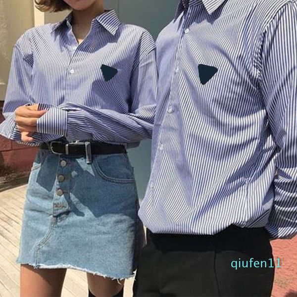 2020 men couple striped t-shirt ladies summer and autumn fashion embroidery tee long-sleeved top, White;black
2020 men couple striped t-shirt ladies summer and autumn fashion embroidery tee long-sleeved top, White;black
