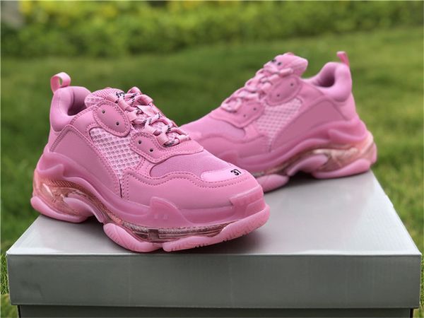 тройной s розовый boots midsole triple-s платформа мужчины женщины chaussures paris clear подошва bubble папа обувь 17fw баскетбол обувь кро
тройной s розовый boots midsole triple-s платформа мужчины женщины chaussures paris clear подошва bubble папа обувь 17fw баскетбол обувь кро