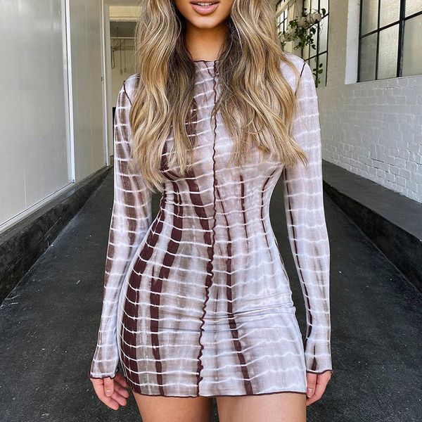 women dresses fashion geometric pattern bodycon dresses casual natural color crew neck long sleeve dress women clothes, Black;gray
women dresses fashion geometric pattern bodycon dresses casual natural color crew neck long sleeve dress women clothes, Black;gray