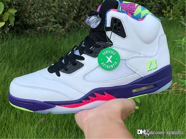 2020 authentic 5 alternate bel-air men 5s court purple-racer pink-ghost green men basketball shoes sports sneakers with box
2020 authentic 5 alternate bel-air men 5s court purple-racer pink-ghost green men basketball shoes sports sneakers with box