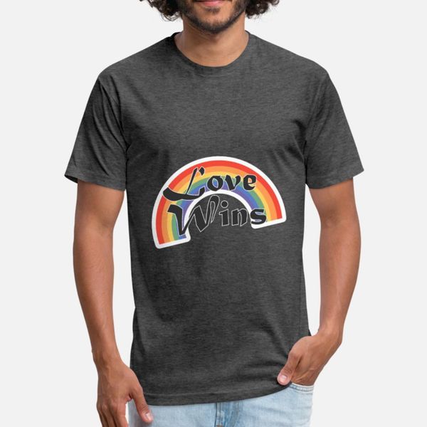 love wins rainbow gay pride gift t shirt men printed 100% cotton o neck vintage graphic comical summer style novelty shirt
love wins rainbow gay pride gift t shirt men printed 100% cotton o neck vintage graphic comical summer style novelty shirt
