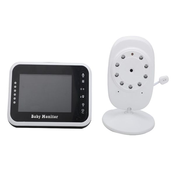 детские видео baby monitor видео монитор с 3,5 eco mode экрана и, белый