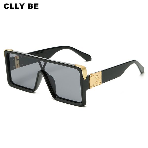 brand designer big frame square sunglasses women men fashion vintage uv400 sun glasses female male eyewear shades, White;black
brand designer big frame square sunglasses women men fashion vintage uv400 sun glasses female male eyewear shades, White;black