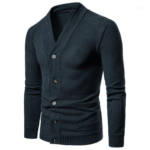 single breasted slim coat homme fashion v neck casual mens designer cardigan sweaters solid color, White;black
single breasted slim coat homme fashion v neck casual mens designer cardigan sweaters solid color, White;black