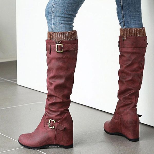 sagace shoes women fashion slip-on over-the-knee wedges lining short plush square heel casual boots woman high heel 2020dec24, Black
sagace shoes women fashion slip-on over-the-knee wedges lining short plush square heel casual boots woman high heel 2020dec24, Black